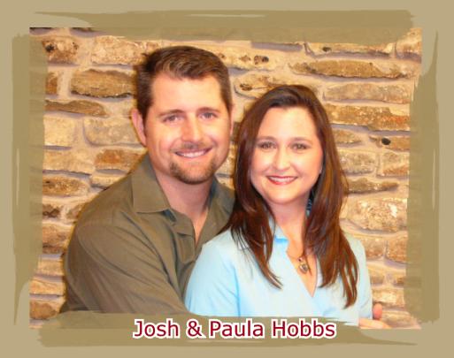 Contact Josh & Paula Hobbs, www.JoshHobbs.com